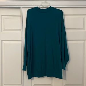 Fabletics tunic  teal green
